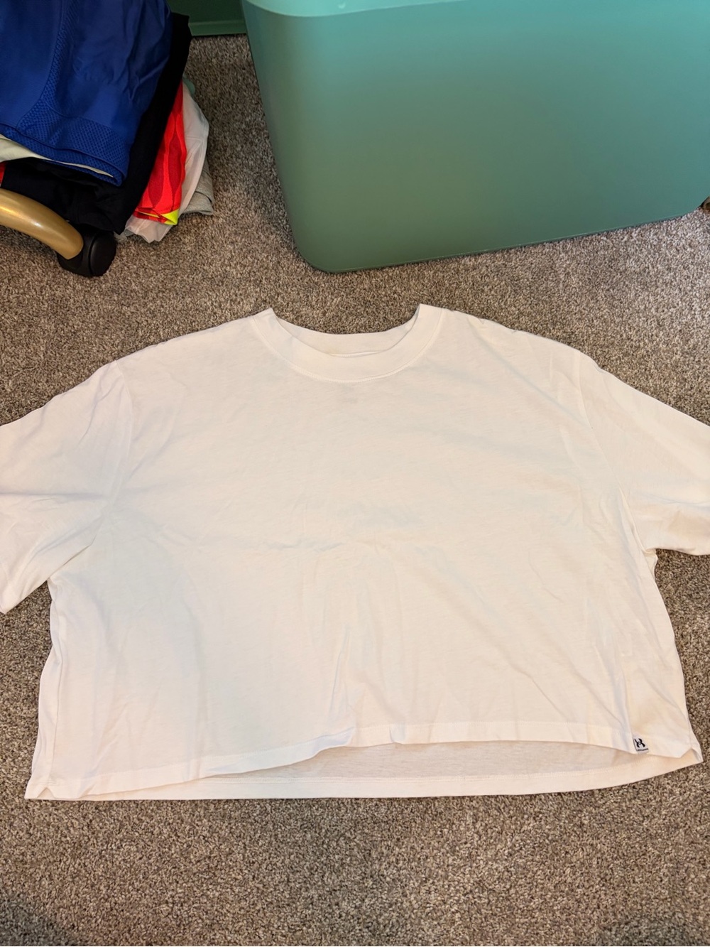 Under Armour White Crop Top